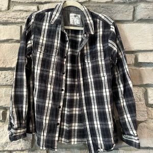 Black and While Flannel